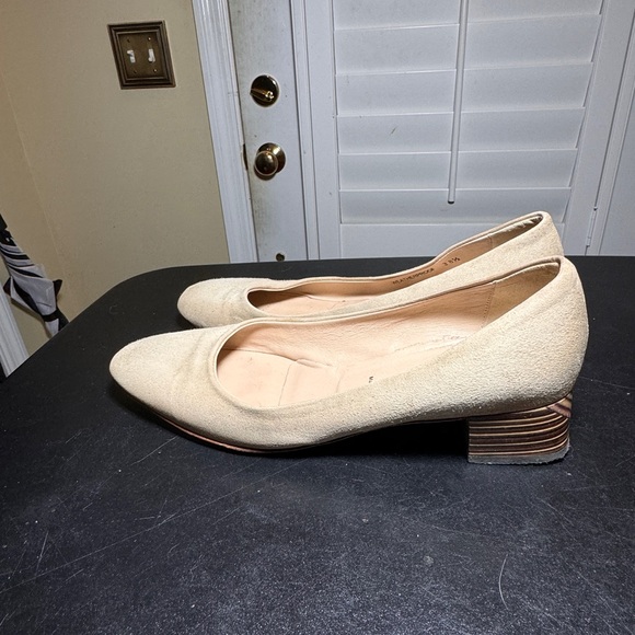 Ron White EUR 38.5 tan suede weatherproof made in Italy - Picture 3 of 12